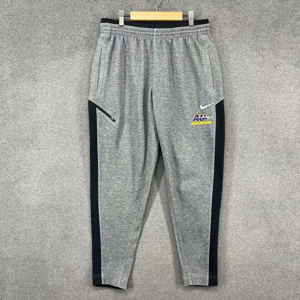 Nike Tech Knit Sweatpants Men L Gray AU Sports Medicine Joggers Athletic Pants
